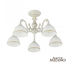 Потолочная люстра Arte Milano 346410/5 WT+G