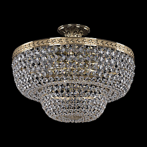 Люстра на штанге Bohemia Ivele Crystal 19101/45IV G