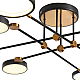 Потолочная люстра Natali Kovaltseva LED LAMPS 81102/6C BRASS BLACK