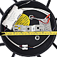 Потолочная люстра Natali Kovaltseva Cobra HIGH-TECH LED LAMPS 82027