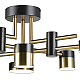 Потолочная люстра Natali Kovaltseva LED LAMPS 81368 GOLD BLACK