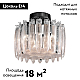 Потолочная люстра Delight Collection MD22027002 MX22027002-D45 matt black