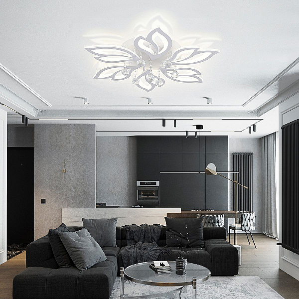 Потолочная светодиодная люстра Natali Kovaltseva Sand LED LAMPS 81241