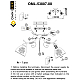 Потолочная люстра Omnilux Casagliana OML-53807-08