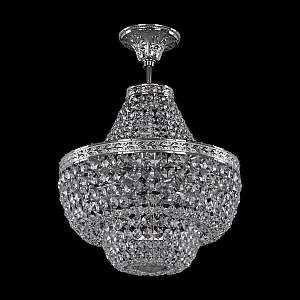 Люстра на штанге Bohemia Ivele Crystal 19101/H1/35IV Ni