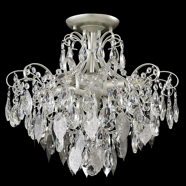Потолочная люстра Crystal Lux Esmiralda PL4 Silver