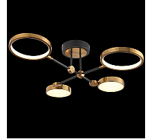 Потолочная люстра Natali Kovaltseva LED LAMPS 81102/4C BRASS BLACK