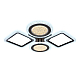 Потолочная светодиодная люстра Ambrella light Original FA431