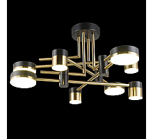 Потолочная люстра Natali Kovaltseva LED LAMPS 81369 GOLD BLACK
