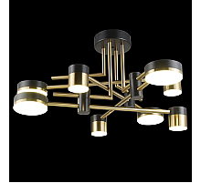 Потолочная люстра Natali Kovaltseva LED LAMPS 81369 GOLD BLACK