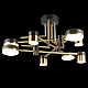Потолочная люстра Natali Kovaltseva LED LAMPS 81369 GOLD BLACK