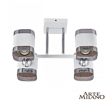 Потолочная люстра Arte Milano Amalfi 329809/4 WH+CR