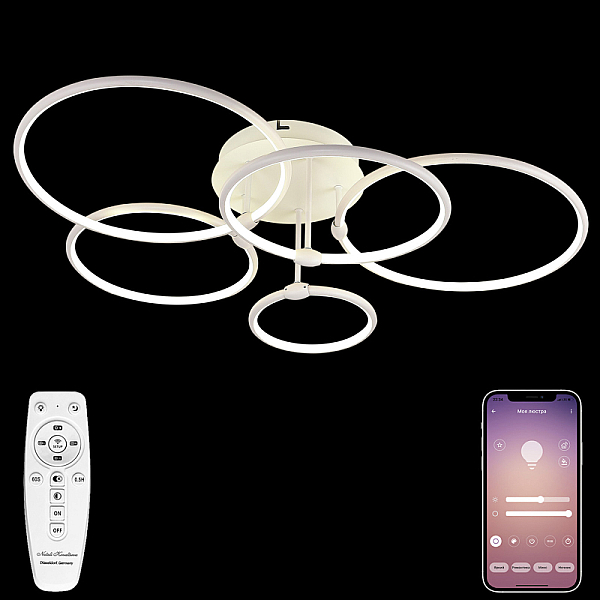 Потолочная светодиодная люстра Natali Kovaltseva High-Tech Led Lamps 82036