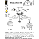 Потолочная люстра Omnilux Sanalvo OML-53507-08