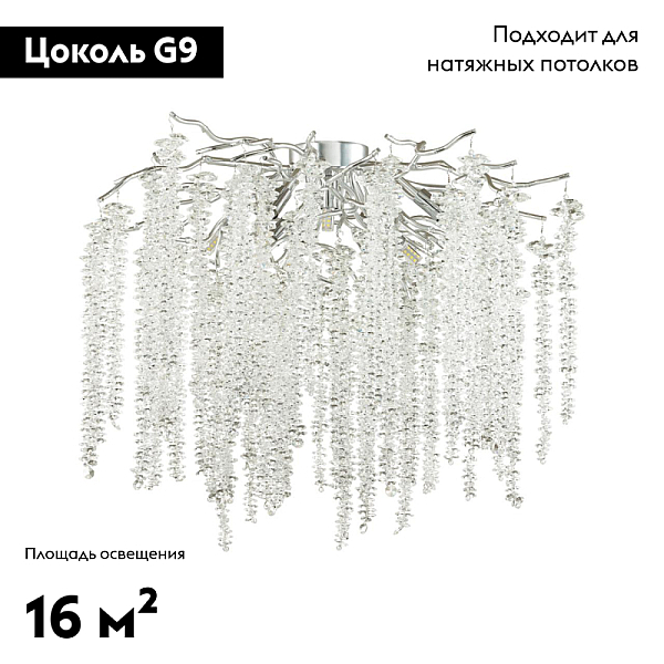 Потолочная люстра Odeon Light Hall Banche 5004/8C