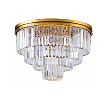 Потолочная люстра DeLight Collection 1920s Odeon 9513C/600R gold/clear