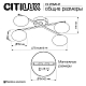 Потолочная светодиодная люстра Citilux Atman Smart CL226A141