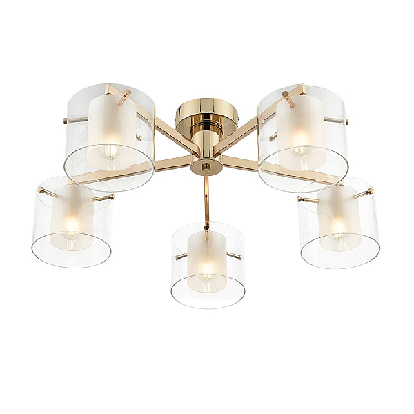 Потолочная люстра Lumion Moderni Verdi 6587/5C
