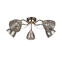 Потолочная люстра Arte Lamp Lily A4366PL-5BK