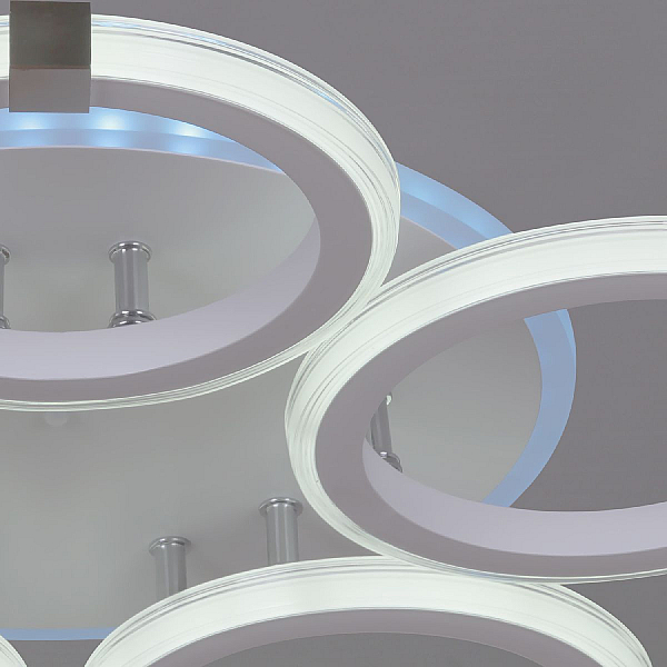 Потолочная люстра Reluce 06319-3.3-05 WH+CR (RGB)