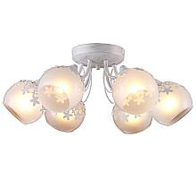 Потолочная люстра Natali Kovaltseva 75043-6C WHITE GOLD