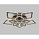 Потолочная светодиодная люстра Ambrella light Acrylica Original FA8915