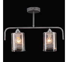 Люстра на штанге Natali Kovaltseva 75066/2C STAIN SILVER