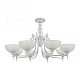 Потолочная люстра Arte Milano 340049/8 WT+SL