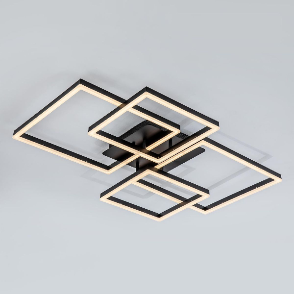 Потолочная люстра LED4U L11060-4 BK Потолочная люстра LED4U L11060-4 BK