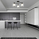 Потолочная люстра Arte Milano Amalfi 327103/3 BK+CR