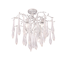 Потолочная люстра Crystal Lux REINA PL5 D600 SILVER PATINA