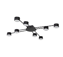 Потолочные люстры Arte Lamp Tracy A1527PL-8BK