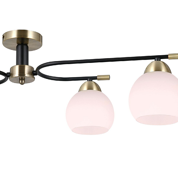Люстра Illumico IL0638-4CSQ-24 AB BK LIBRA