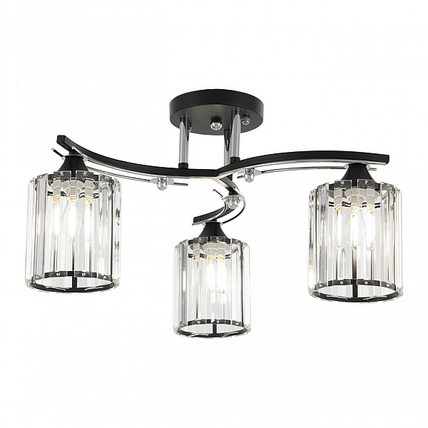 Потолочная люстра Arte Milano Amalfi 327103/3 BK+CR