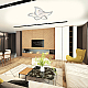 Потолочная светодиодная люстра Natali Kovaltseva Smart Home Led Lamps 81212
