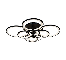 Потолочная светодиодная люстра iLedex Ring A001/8 BK