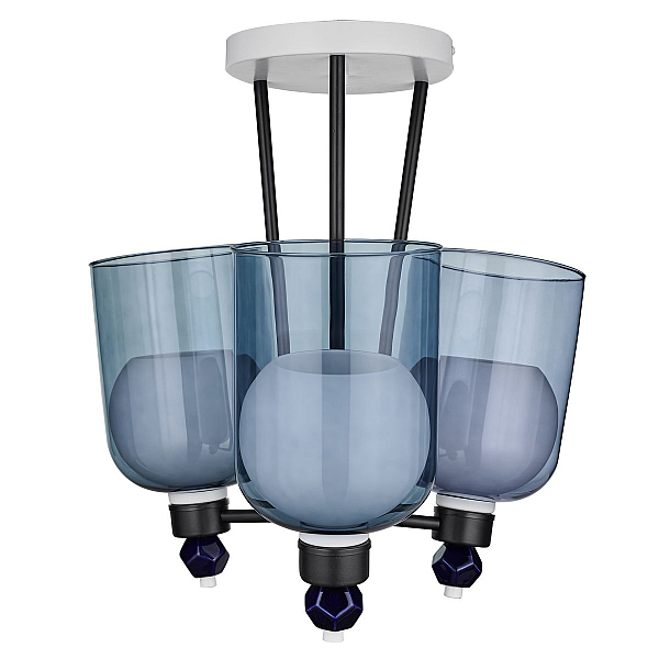 Потолочная люстра 33Lab.studio CHN902.03.WH17.WBL-S26LB-S02WH