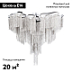 Потолочная люстра Loft IT Stream 10208/1000C Smoke