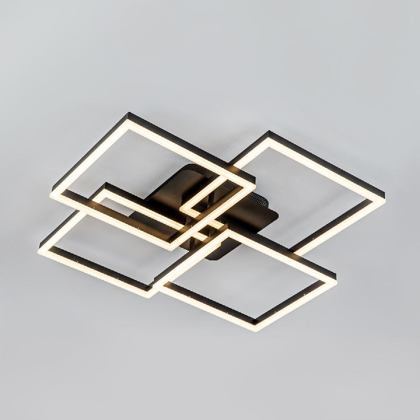 Потолочная люстра LED4U L11050-4 BK Потолочная люстра LED4U L11050-4 BK