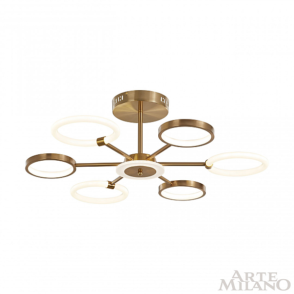 Потолочная люстра Arte Milano Neapolis 277240/6 GD