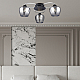 Потолочная люстра Arte Milano Amalfi 321508/3 CR+BK