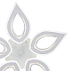 Потолочная люстра Natali Kovaltseva Led series 551 LED LAMPS 81123/5C