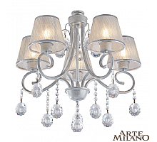 Потолочная люстра Arte Milano Amalfi 337146/5 WT+SL