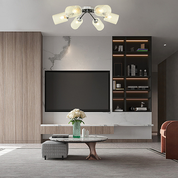 Потолочная люстра Arte Milano Napoli 326207/6 CR.BK