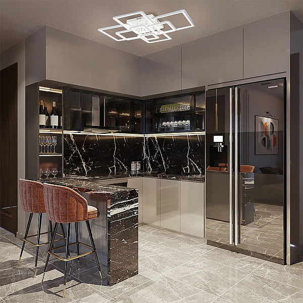Потолочная светодиодная люстра Escada Plain 10286/8LED