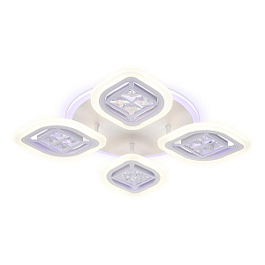 Потолочная светодиодная люстра Ambrella Light Acrylica Ice FA280