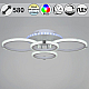 Потолочная люстра Reluce 06319-3.3-04 WH+CR (RGB)