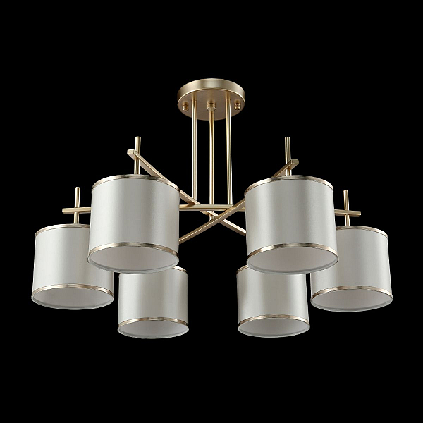 Потолочная люстра Crystal Lux Sergio PL6 Gold