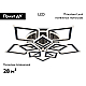 Потолочная светодиодная люстра Ambrella light Acrylica Original FA8915