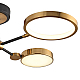 Потолочная люстра Natali Kovaltseva LED LAMPS 81102/4C BRASS BLACK